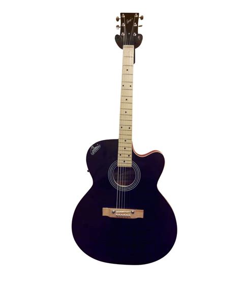 Signature Acoustic Guitar-Solid Black - Buy Signature Acoustic Guitar-Solid Black Online at Best ...