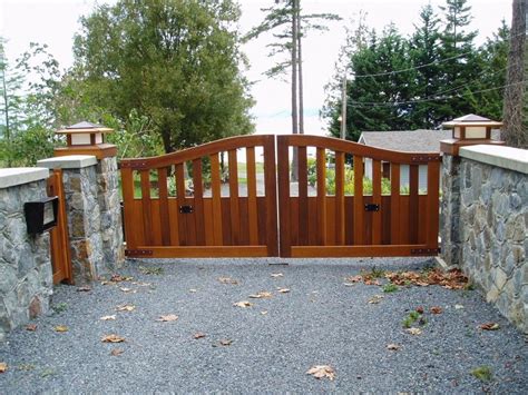 Swing Gates & Articulating Arms - Harbour Door | Outdoor gate, Wooden ...