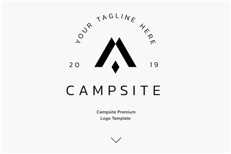 TENT OUTDOOR - PREMIUM LOGO TEMPLATE | Creative Illustrator Templates ...