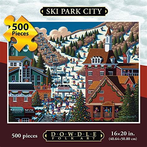 Eric Dowdle Christmas Puzzles | Gorgeous Folk Art Jigsaw Puzzles