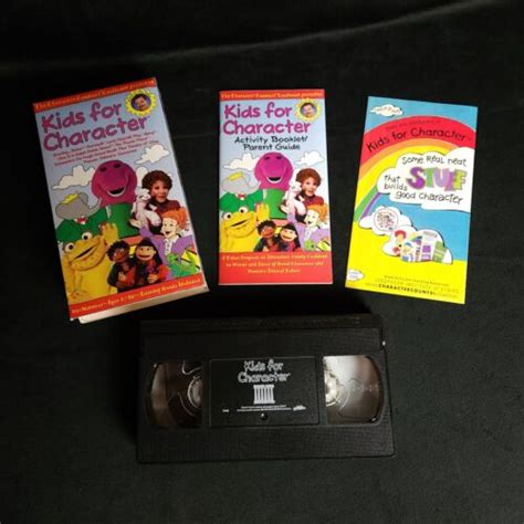 Kids For Character VHS Tape 45986021007 | eBay