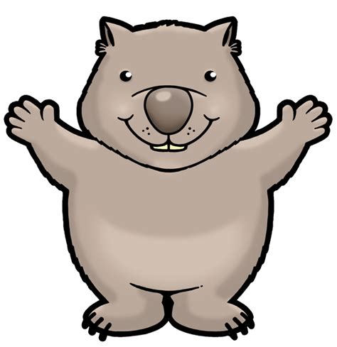 Free Cartoon Wombat, Download Free Cartoon Wombat png images, Free ClipArts on Clipart Library