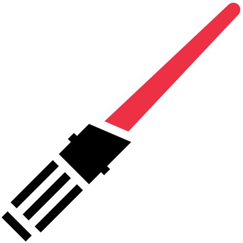 Jedi, light saber, red, sith, sword icon