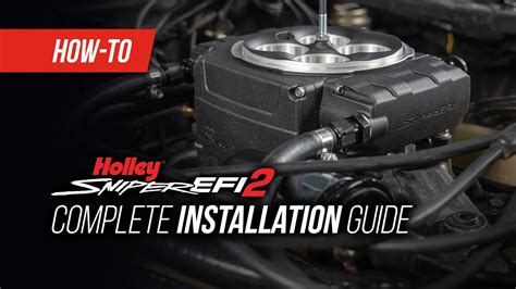 Holley Sniper 2 EFI: Your Complete Installation Guide To Sniper 2 - YouTube