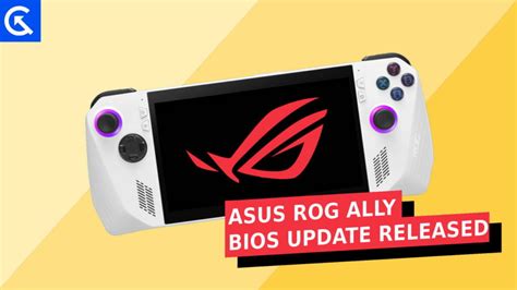 How to Update BIOS on ASUS ROG Ally