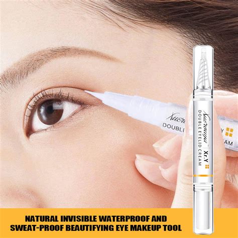 Double eyelid glue,Eyelid Tape,Natural Invisible Waterproof And Sweat-Proof Beautifying Eye ...