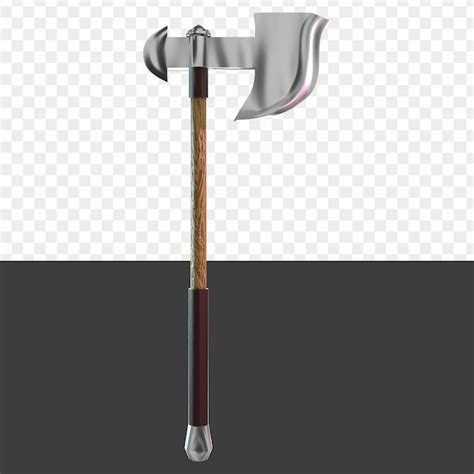 Premium PSD | A hammer with a wooden handle and a wooden handle.