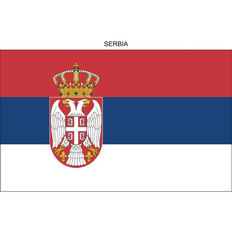 Serbia Flag - Awal Plastics Shop Catalogue