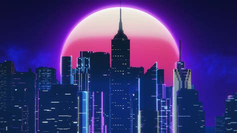 Synth City Wallpapers - Wallpaper Cave