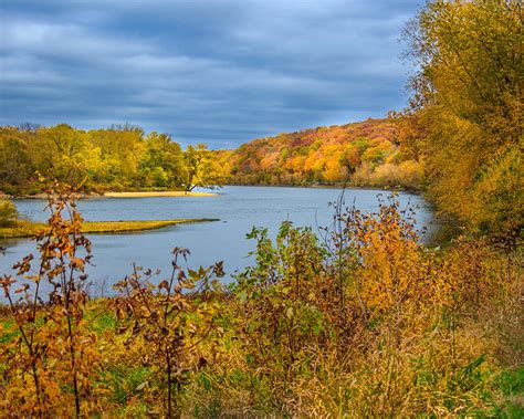 Winding Autumn River Photograph by Shari Brase-Smith - Pixels