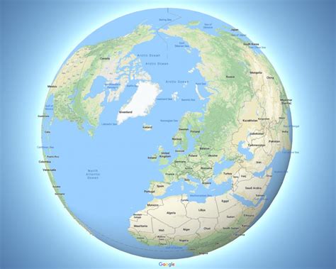 Google Maps Switches to 3D Globe at Small Scales – The Map Room