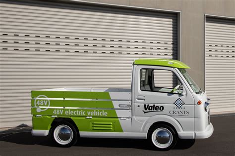 Valeo 48V Electric Truck prototype was unveiled in Japan | Small Cars Club