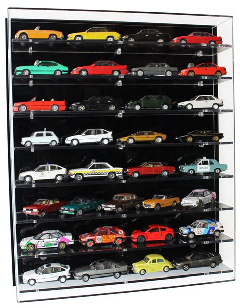 1:43 Scale Model Car Wall Display Cabinet - Model Display Cases