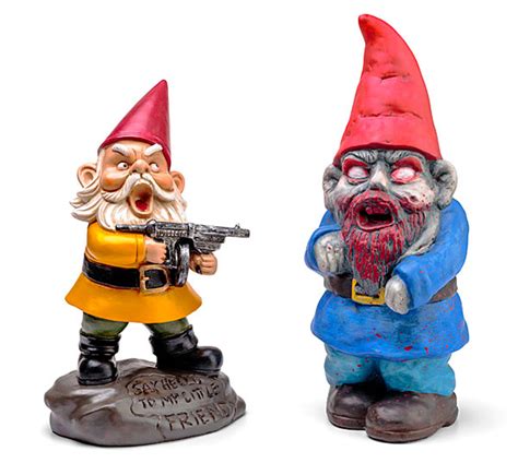 Zombie Apocalypse Garden Gnomes