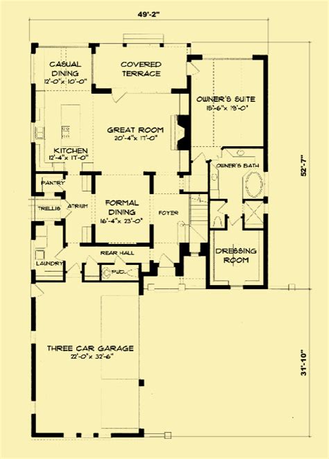 Tudor Homes Floor Plans