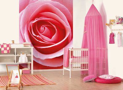 Inspiration: lovely pink baby bedrooms (Eijffinger 3). #babybedrooms # ...