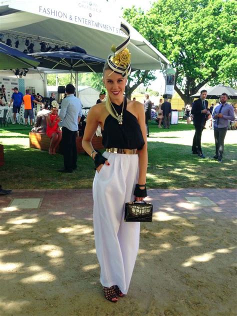 Inspirational ideas for: Race day dress, fascinator, races outfit, races… | Race day outfits ...