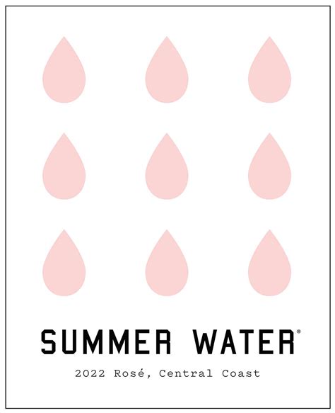 Summer Water 2022 Rosé (Central Coast) Rating and Review | Wine Enthusiast