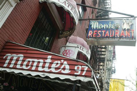 Monte’s Restaurant | Restaurants in Greenwich Village, New York