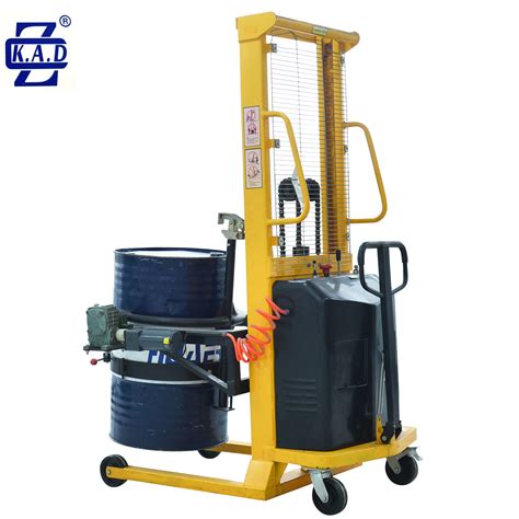 1.5kw 12V 120Ah Manual Barrel Hydraulic Drum Lifter