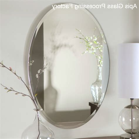 20 Inspirations Frameless Bathroom Wall Mirrors