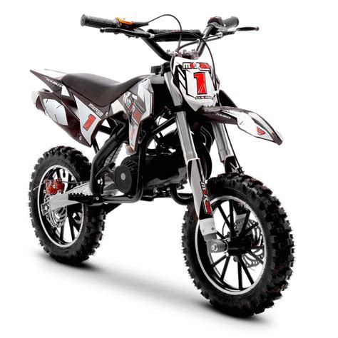 Buy Funbikes Black Kids Dirt Bike – 50cc Childrens Petrol Motorbike ...