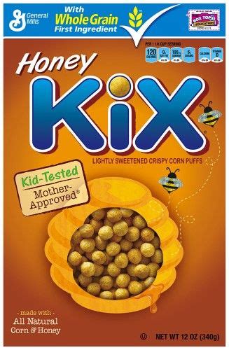 Honey Kix Cereal 12 Ounce | Honey cereal, Corn puffs cereal, Kids cereal