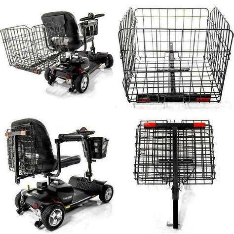 Folding Rear Basket for Pride Mobility Scooters Go-Go