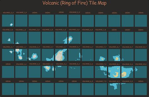 Stormworks Build and Rescue Volcanic Biome Tile Map