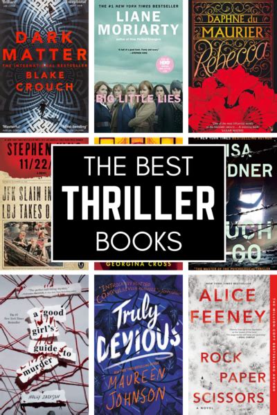 15 Best Thriller Books - Everyday Reading