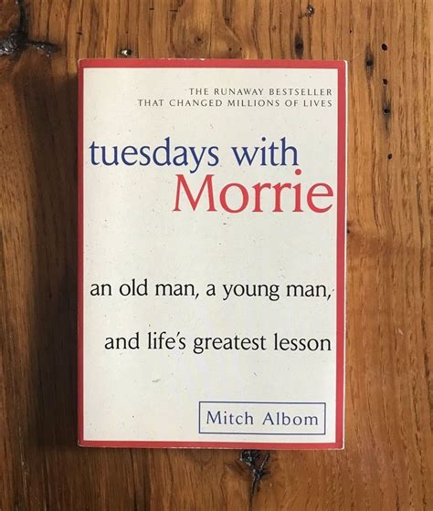 Tuesdays with Morrie by Mitch Albom Paperback 9780767905923 | eBay | Tuesdays with morrie, Mitch ...