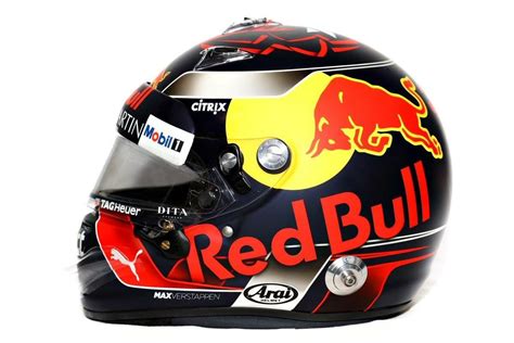 Helmet Design Max Verstappen 2018 Aston Martin Red Bull Racing By JMD ...