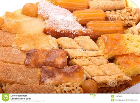 Egyptian desserts stock photo. Image of dessert, eastern - 114273082