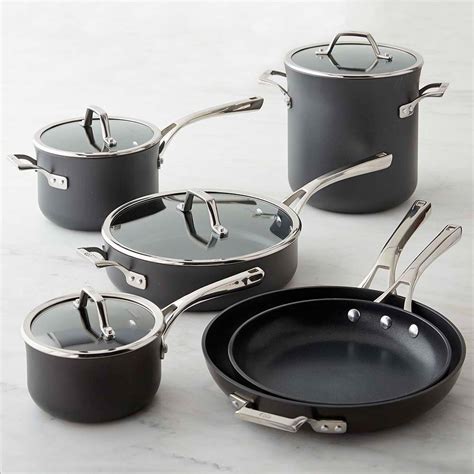 Calphalon Elite Nonstick 10-Piece Cookware Set | Williams Sonoma AU