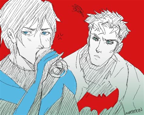 Nightwing & Red Hood.