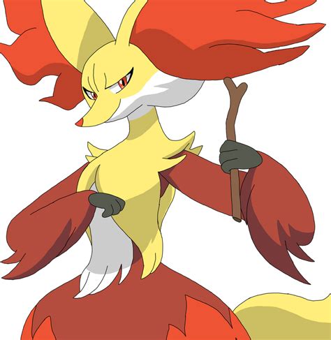 Delphox by roaldmt on DeviantArt