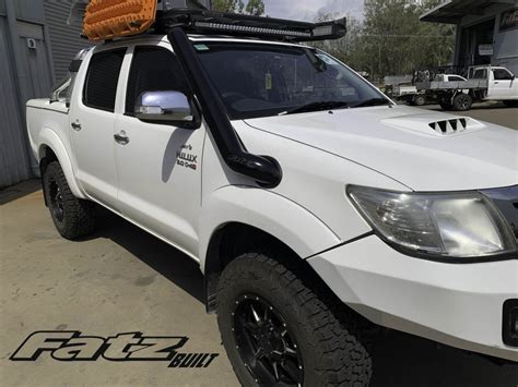 N70 Toyota Hilux 4" Snorkel - Fatz Fabrication