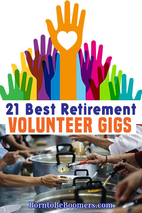 21 Best Retirement Volunteer Gigs! | Retirement activities, Finding purpose in life, Retirement