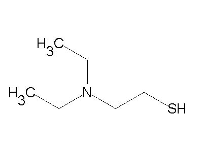 2-diethylamino-ethanethiol - 100-38-9, C6H15NS, density, melting point, boiling point ...