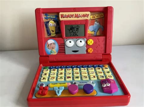 HANDY MANNY TOY Laptop Computer VTECH Disney Interactive Learning Christmas £22.99 - PicClick UK