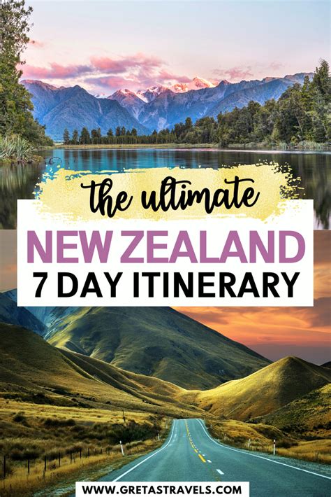 New Zealand 7-Day Itinerary: Our EPIC New Zealand South Island Road ...