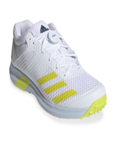 Buy ADIDAS Men White Mesh Cricket Shoes - Sports Shoes for Men 14609390 ...