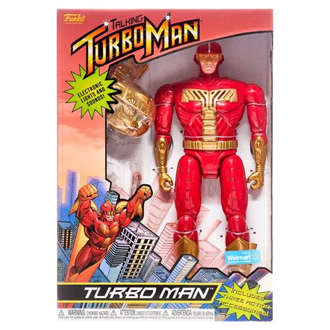 Funko Action Figure: Jingle All The Way - Turbo Man with Lights and Sounds - Walmart.com