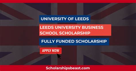 Leeds University Business School Scholarship In UK 2023-2024