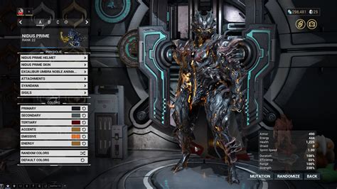 Warframe Nidus Prime