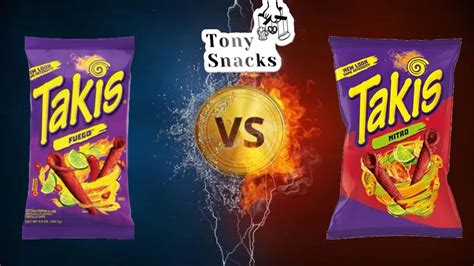 Takis Fuego VS Takis Nitro - YouTube