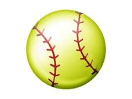 Softball Emoji by Hunter Kirby