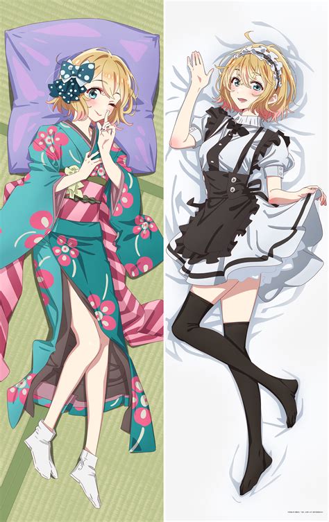 Rent-A-Girlfriend (Season 3): Newly Drawn Dakimakura Cover Mami Nanami (Kimono & Maid Clothes ...