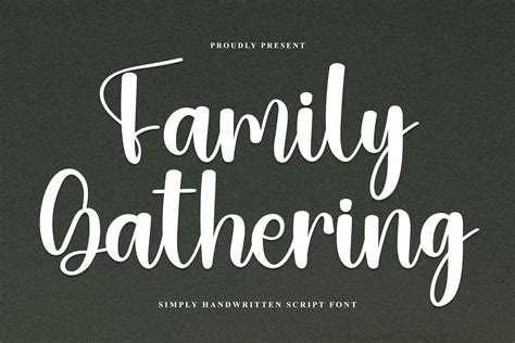 Family Gathering Font by Inermedia STUDIO · Creative Fabrica