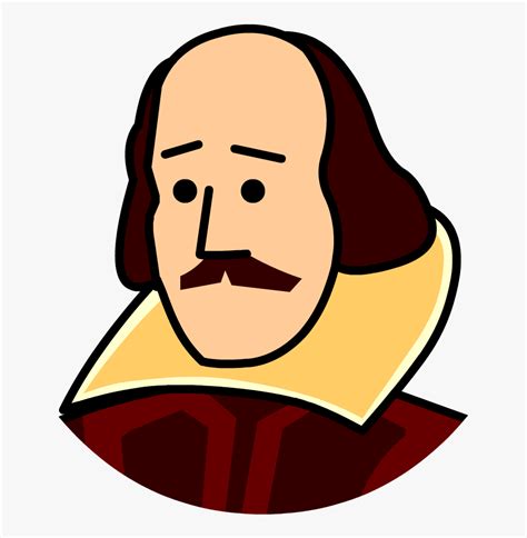 William Shakespeare Cliparts - Shakespeare Clipart Png , Free Transparent Clipart - ClipartKey